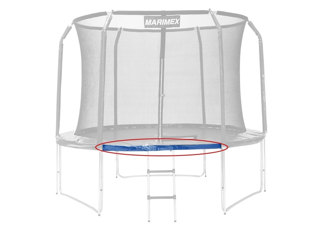 Náhradní trubka rámu pro trampolínu Marimex 366 cm - 137 cm | 19000851