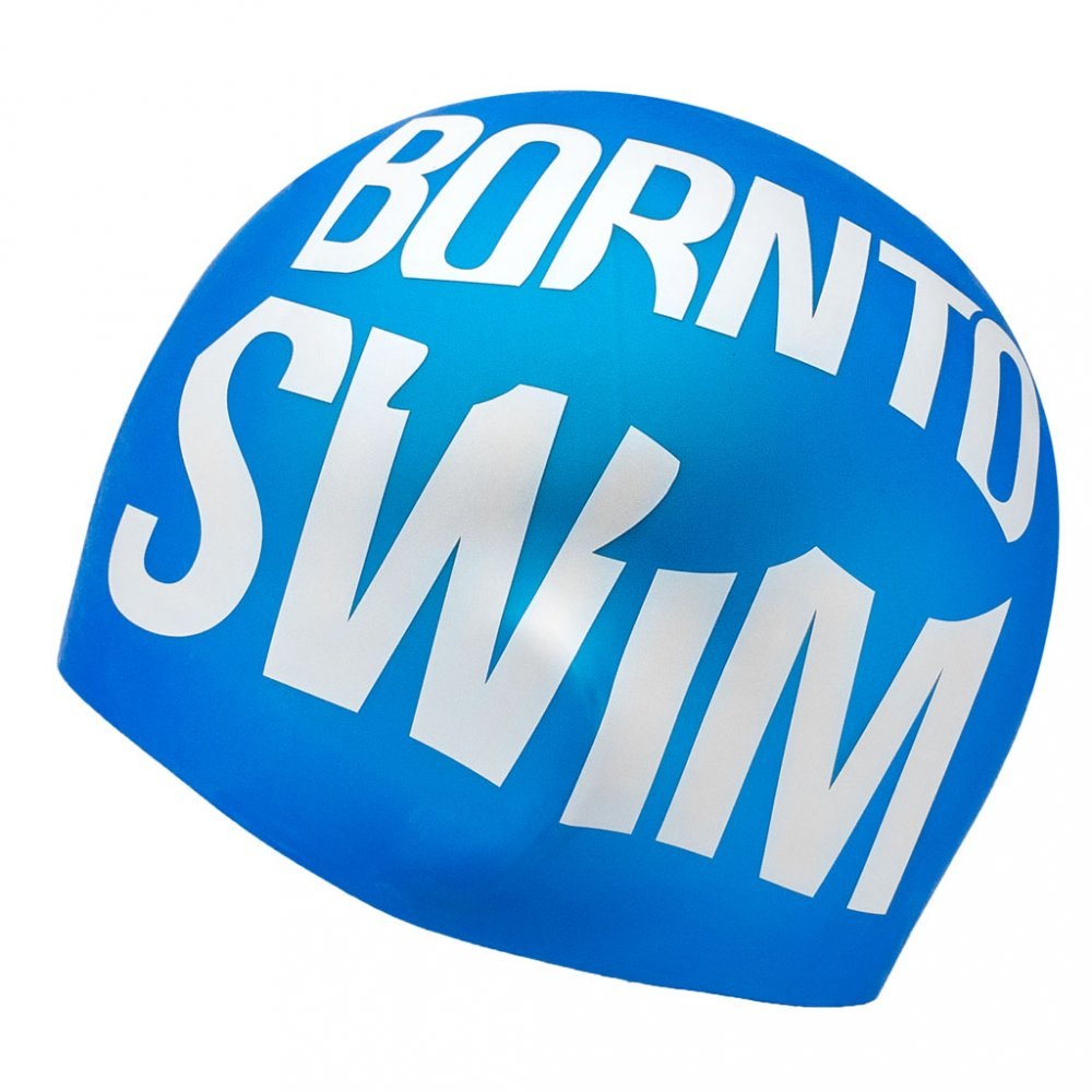 Born To Swim Seamless čepice - Elite Tmavě Modrá