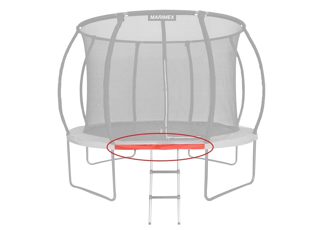 Náhradní trubka rámu pro trampolínu Marimex Premium 457 cm - 143 cm | 19000750