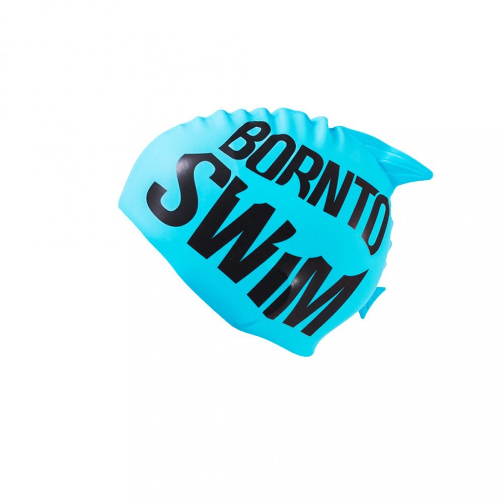 Born To Swim Plavecká čepice Junior Zelená22